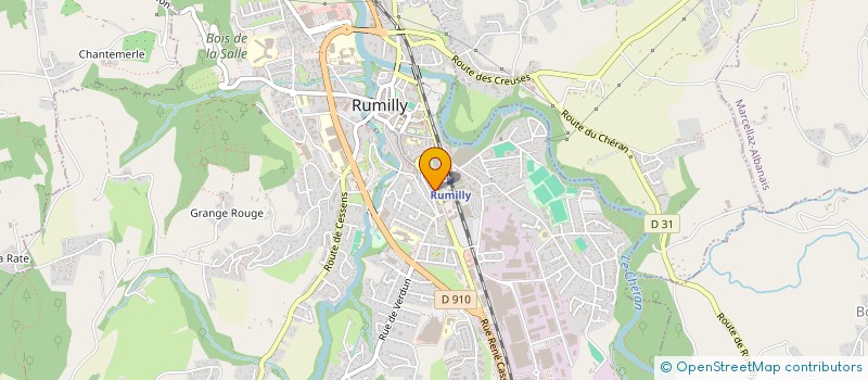 localisation de l'entreprise MELYMEOPTIQUE  RUMILLY