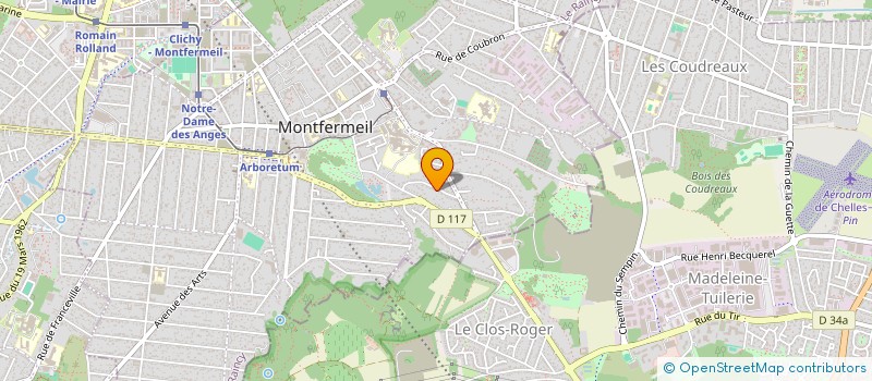 localisation de l'entreprise MELYN à MONTFERMEIL