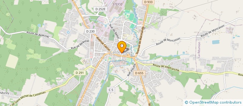 localisation de l'entreprise MELYNE'S  CASTELJALOUX