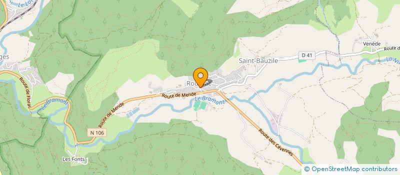 localisation de l'entreprise MELYO  SAINT-ETIENNE-DU-VALDONNEZ