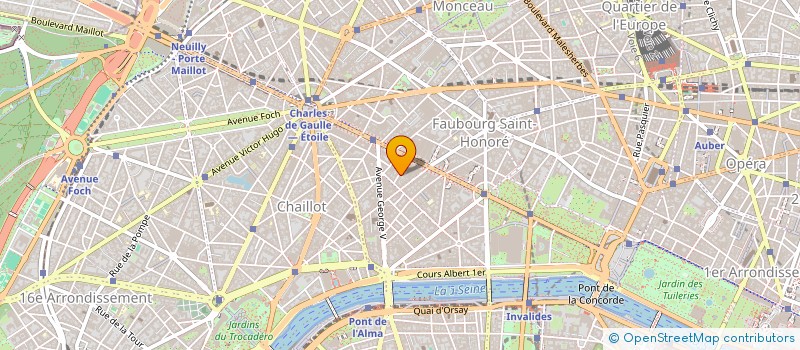 localisation de l'entreprise MELYON à PARIS