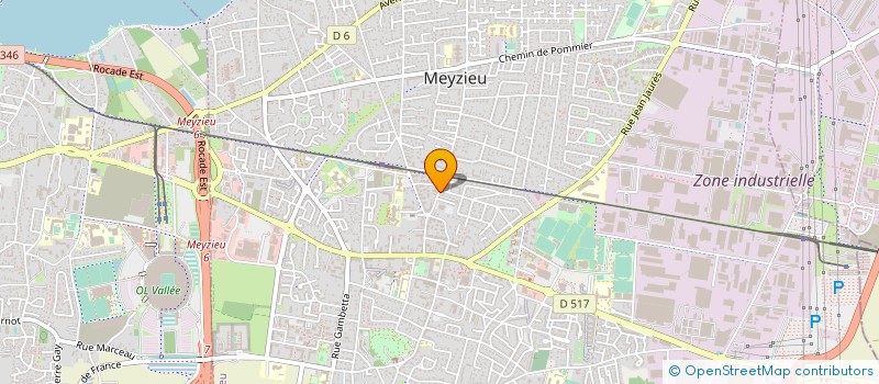 localisation de l'entreprise MELYOR  MEYZIEU