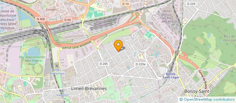 localisation de l'entreprise MELYSO  LIMEIL-BREVANNES