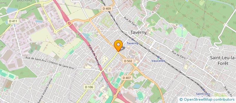 localisation de l'entreprise MELYSSA SCI  TAVERNY