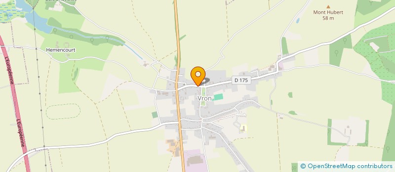 localisation de l'entreprise MELYV' à VRON