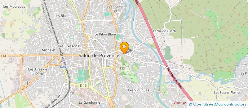 localisation de l'entreprise MELZA  SALON-DE-PROVENCE