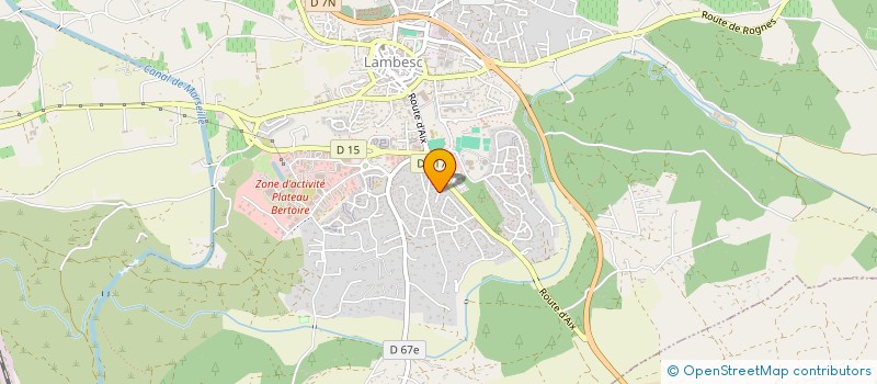 localisation de l'entreprise MEM à LAMBESC