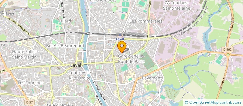 localisation de l'entreprise MEM 53 à LAVAL
