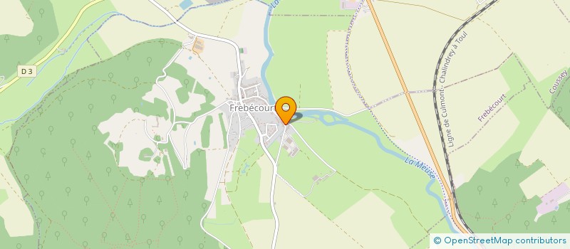 localisation de l'entreprise MEM  FREBECOURT