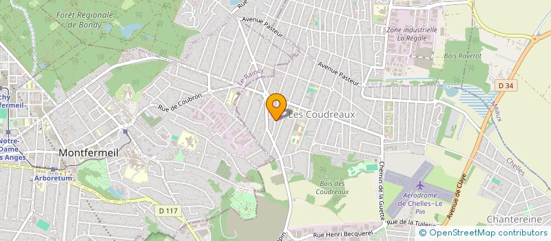 localisation de l'entreprise MEM à CHELLES