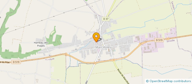 localisation de l'entreprise MEM INVESTISSEMENT  MARCILLOLES