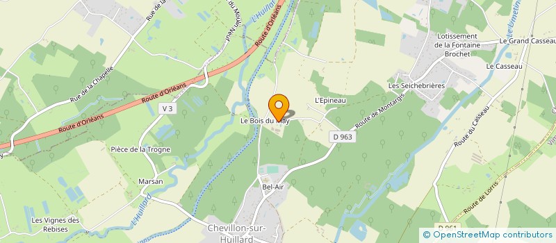 localisation de l'entreprise MEM MOULAGE ELECTRONIQUE MECANIQUE à CHEVILLON-SUR-HUILLARD
