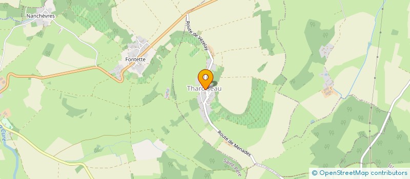 localisation de l'entreprise MEM - MUSIQUES ET MOTIONS  THAROISEAU