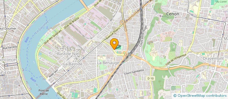 localisation de l'entreprise MEM PATRIMOINE  CENON