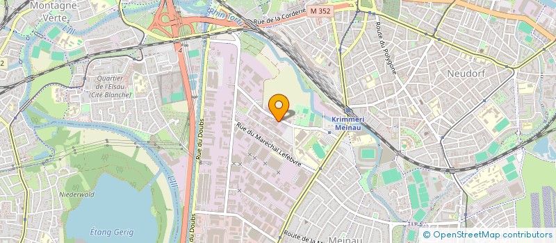localisation de l'entreprise MEM RESTAURATION à STRASBOURG