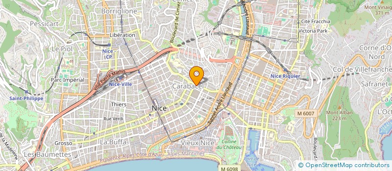 localisation de l'entreprise MEMAINE à NICE