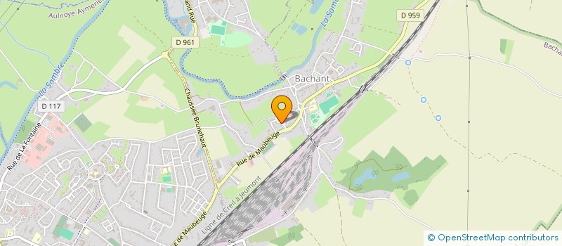 localisation de l'entreprise MEMALOU  BACHANT