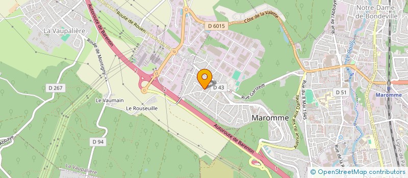 localisation de l'entreprise MEMAROU  MAROMME