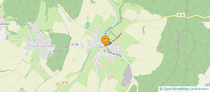 localisation de l'entreprise MEMATE  CHAMBORNAY-LES-BELLEVAUX