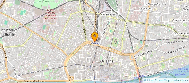 localisation de l'entreprise MEMAUDIT à ORLEANS