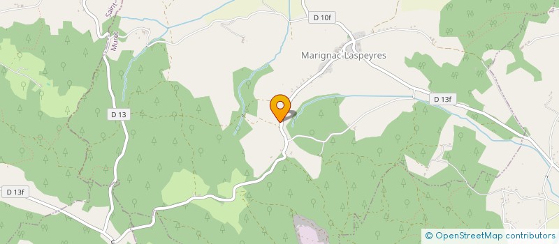 localisation de l'entreprise MEMAZ  MARIGNAC-LASPEYRES