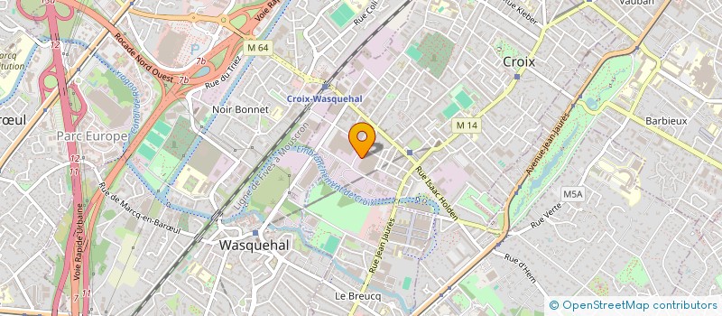 localisation de l'entreprise MEMBER TRANSPORT EXPRESS  CROIX