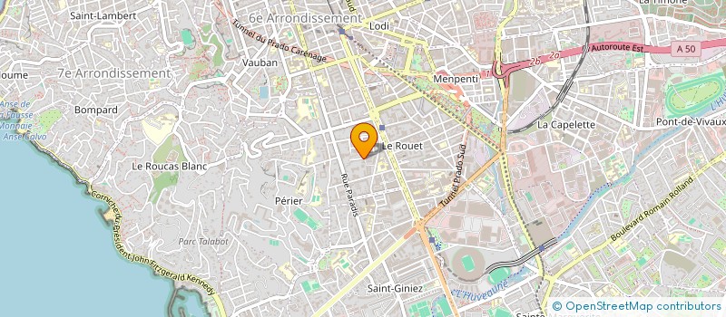 localisation de l'entreprise MEMBERS ONLY SHOWROOM  MARSEILLE