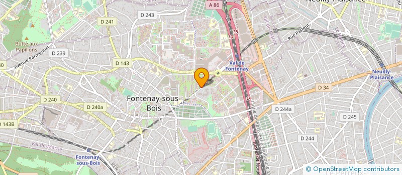 localisation de l'entreprise MEMBRES RELAIS PAROISSIAL JEAN XXIII à FONTENAY-SOUS-BOIS