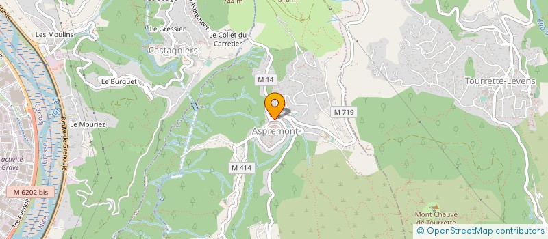 localisation de l'entreprise MEMC  ASPREMONT