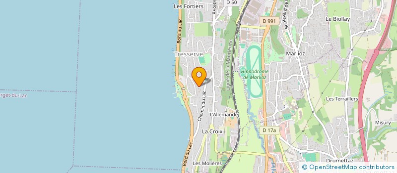 localisation de l'entreprise MEME  TRESSERVE