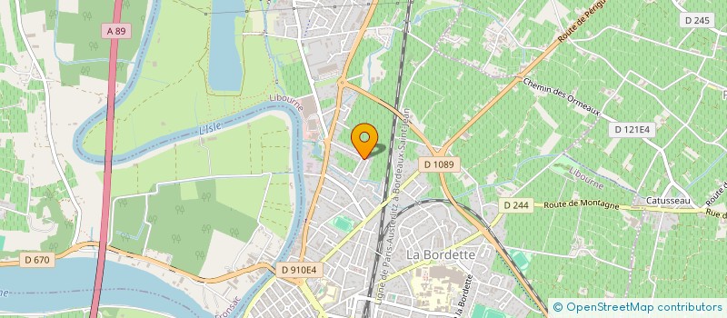 localisation de l'entreprise MEME CARTOUCHE à LIBOURNE