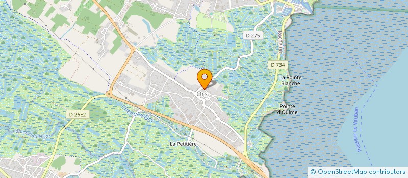 localisation de l'entreprise MEME CO.T  LE CHATEAU-D'OLERON