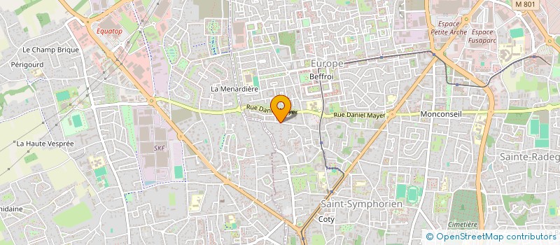 localisation de l'entreprise MEME DANS LES ORTIES  TOURS