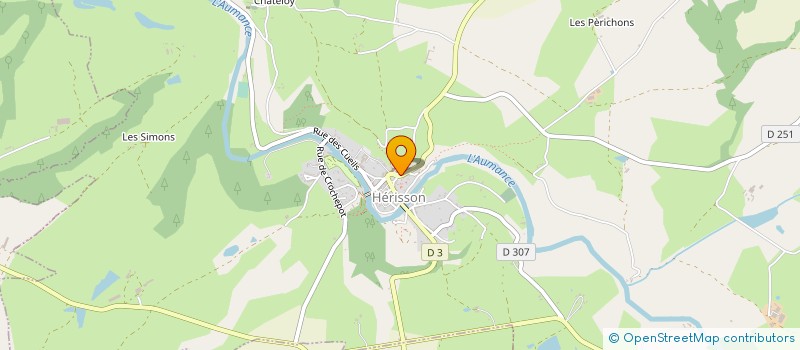 localisation de l'entreprise MEME LOUISE  HERISSON