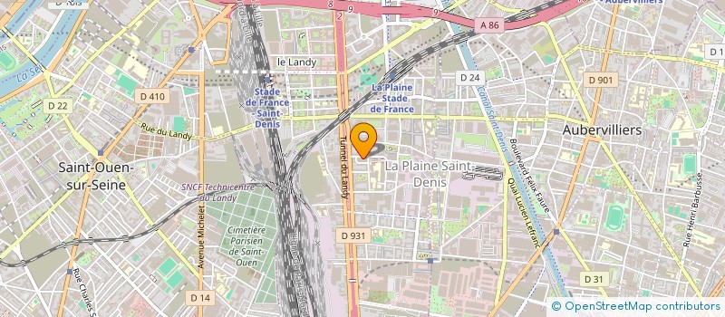 localisation de l'entreprise MEME PAS MAL PROD à SAINT-DENIS