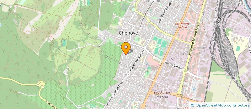 localisation de l'entreprise MEME PAS PEUR à CHENOVE
