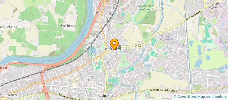 localisation de l'entreprise MEMENTO  LE PONTET