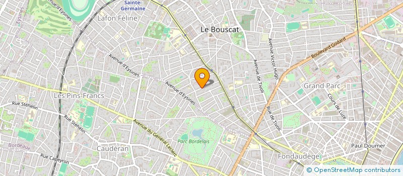 localisation de l'entreprise MEMENTO AVIATION  LE BOUSCAT