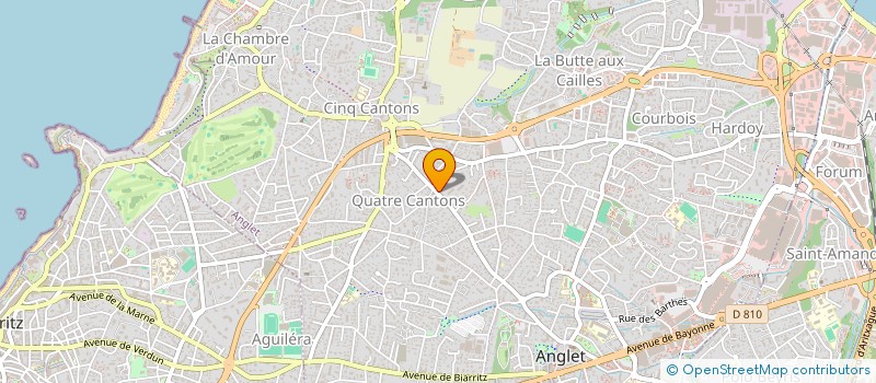 localisation de l'entreprise MEMENTO LABS  ANGLET