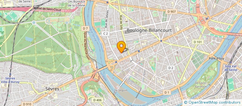 localisation de l'entreprise MEMENTO LOGIC à BOULOGNE-BILLANCOURT