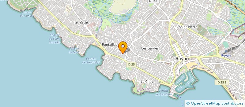 localisation de l'entreprise MEMETISSE  ROYAN