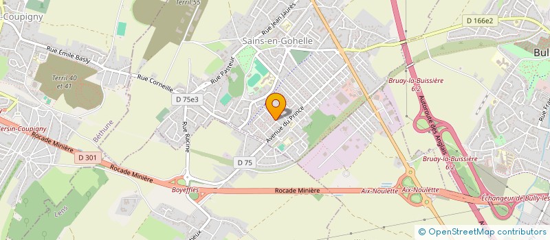 localisation de l'entreprise MEMEZ  SAINS-EN-GOHELLE