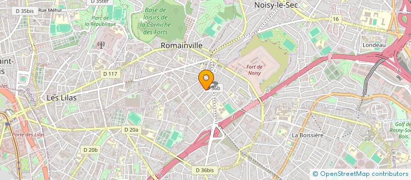 localisation de l'entreprise MEMIEL à ROMAINVILLE