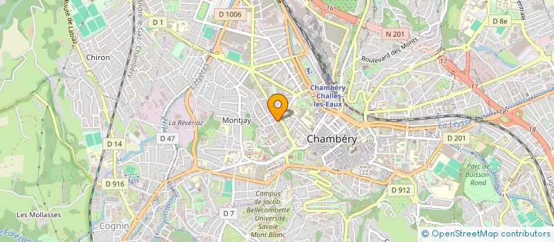 localisation de l'entreprise MEMINII  CHAMBERY