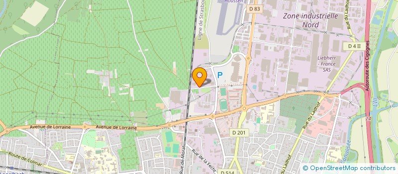 localisation de l'entreprise MEMMERT FRANCE  COLMAR