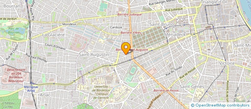 localisation de l'entreprise MEMO AND CO à BORDEAUX