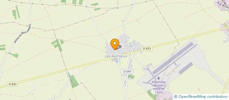 localisation de l'entreprise MEMO CONSTRUCTION  LES AUTHIEUX