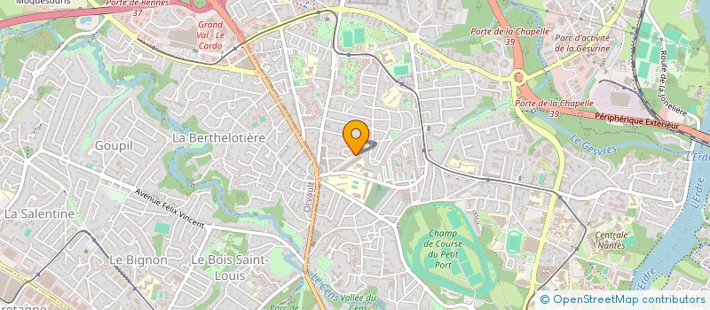 localisation de l'entreprise MEMO DISTRIBUTION  NANTES