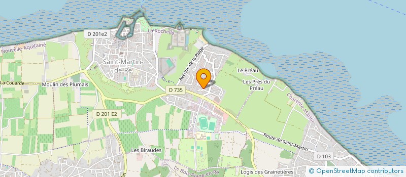 localisation de l'entreprise MEMO EN RE  SAINT-MARTIN-DE-RE