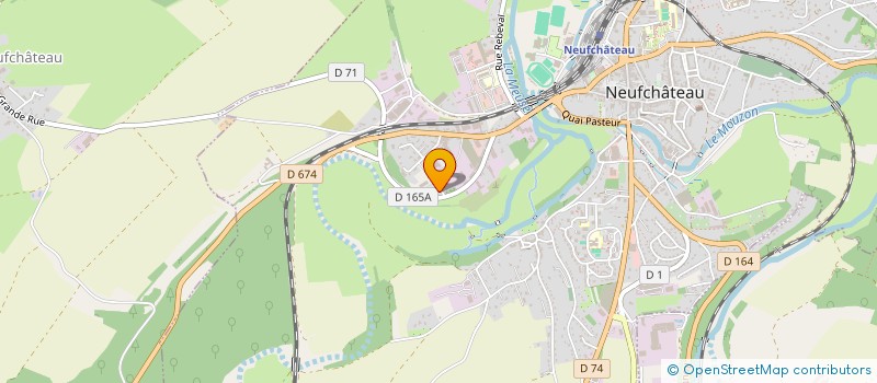 localisation de l'entreprise MEMO IMMO  NEUFCHATEAU